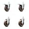 Service Caster Atosa 301990022 Caster Replacement Set - Atosa Range ATO-SCC-TSTTL20S414-GFNS-M1210-2-S-2 - alternate 1